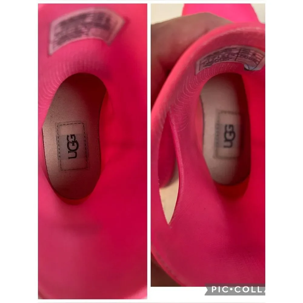 TODDLER UGG DRIZLITA RAINBOOTS - WATERPROOF & COZY COMFORT Size 9 Taffy Pink